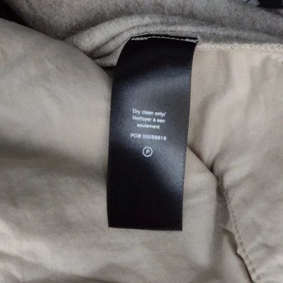 Rag & Bone Takisada Osaka Wool Yan Joggers Pull-On Sweatpants Beige L Pocket new - Picture 6 of 6